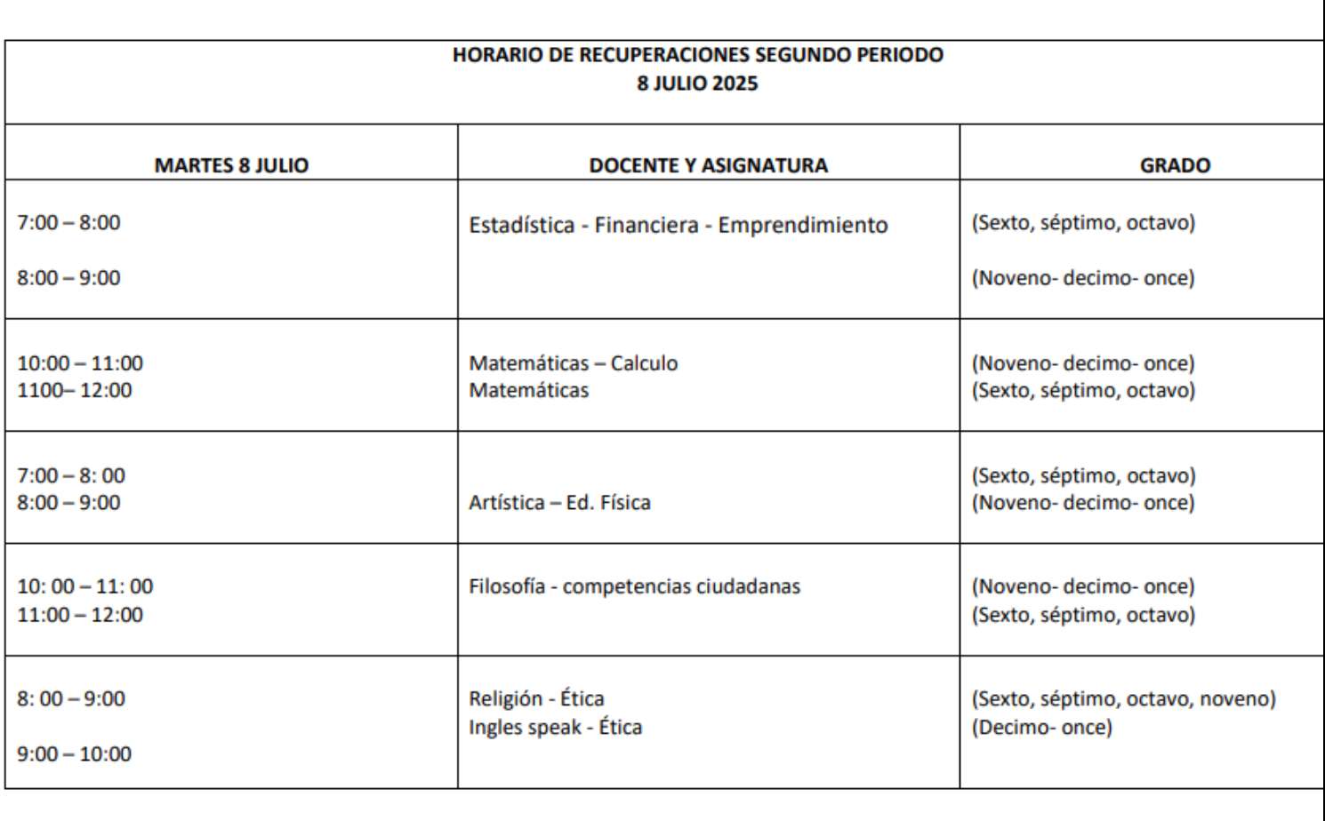 Foto Colegio